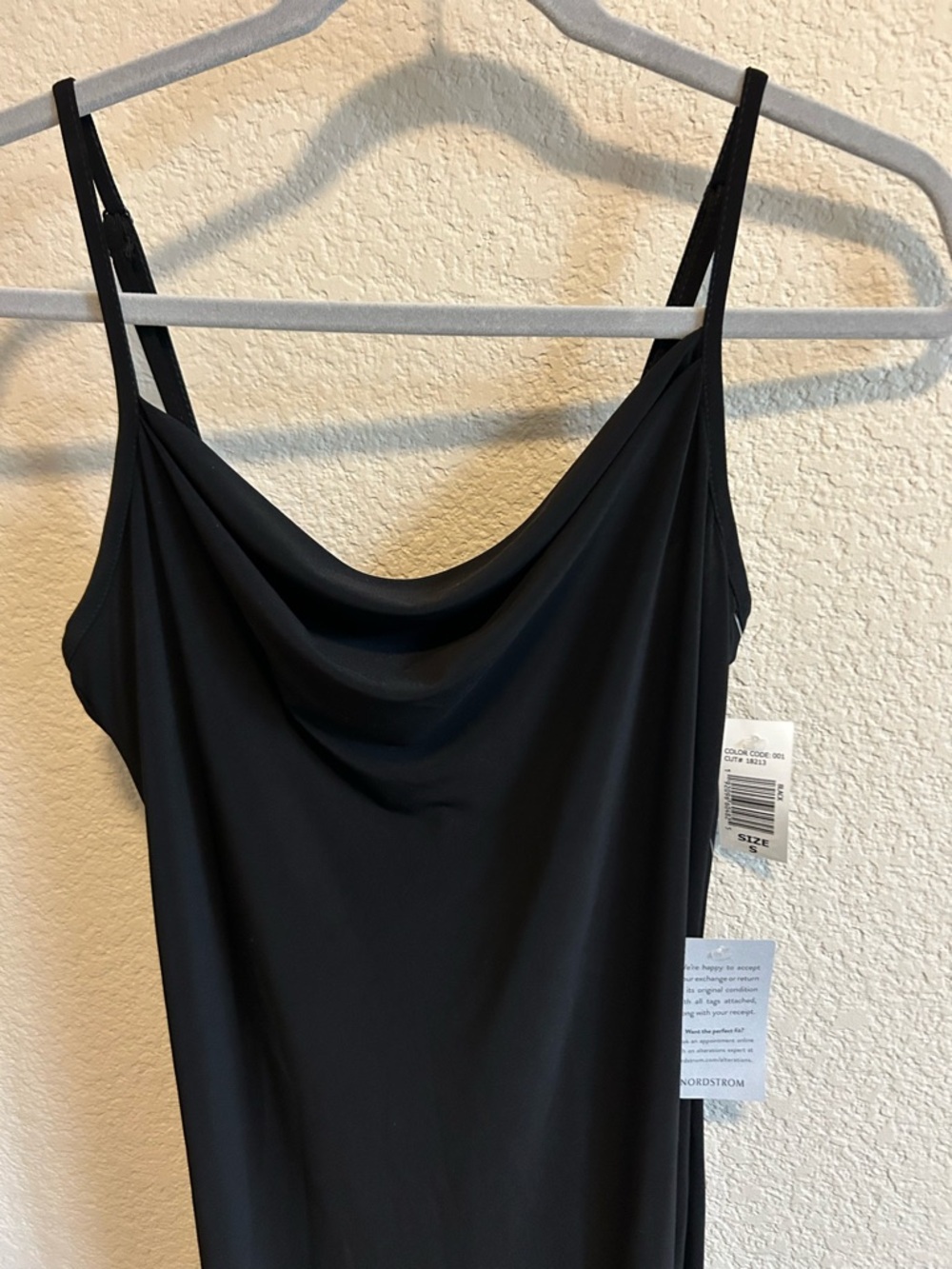 Jump Black V-Neck Slip Dress